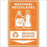 Material reciclável - resíduos químicos 